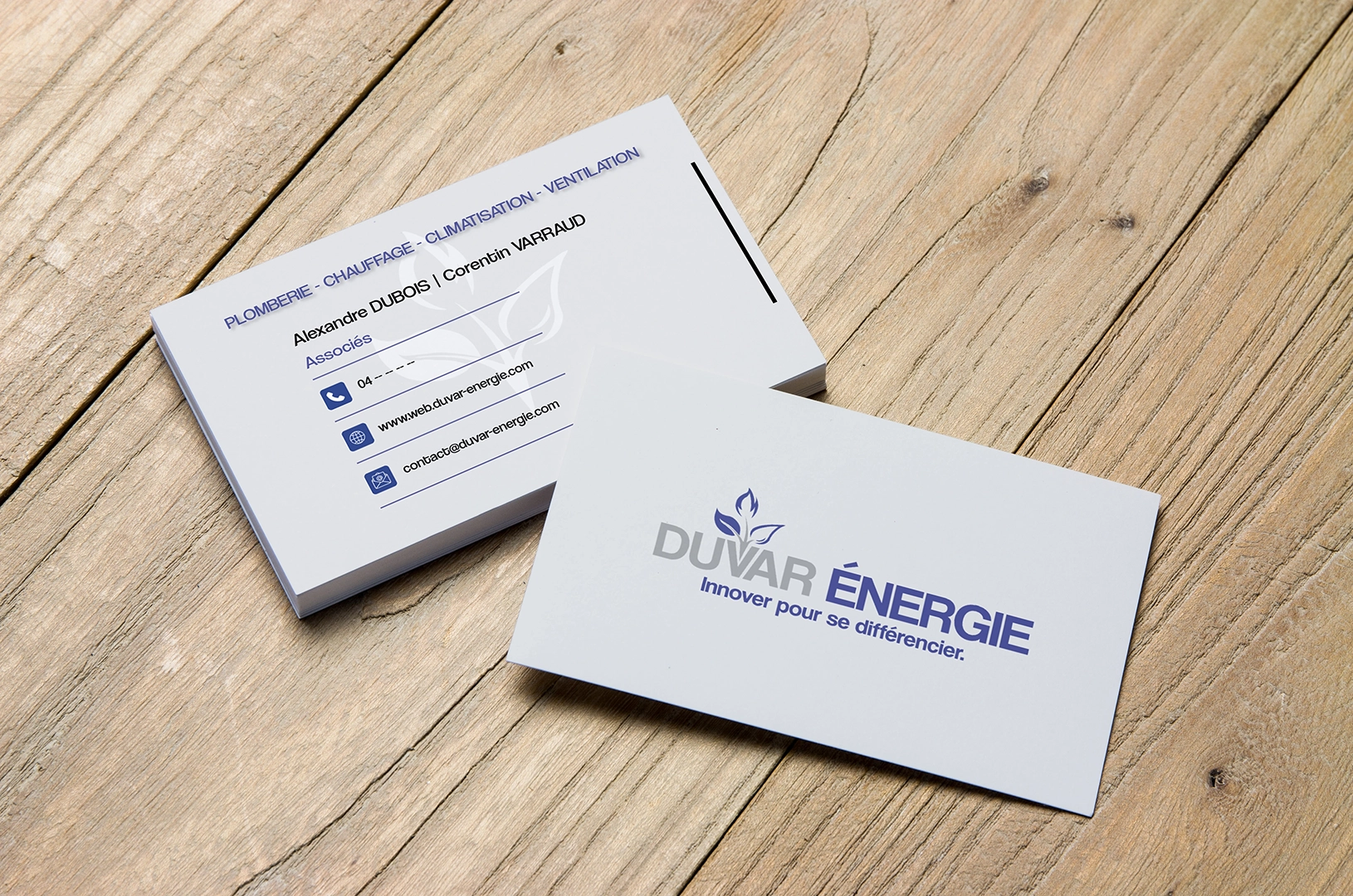 Mockup carte de visite