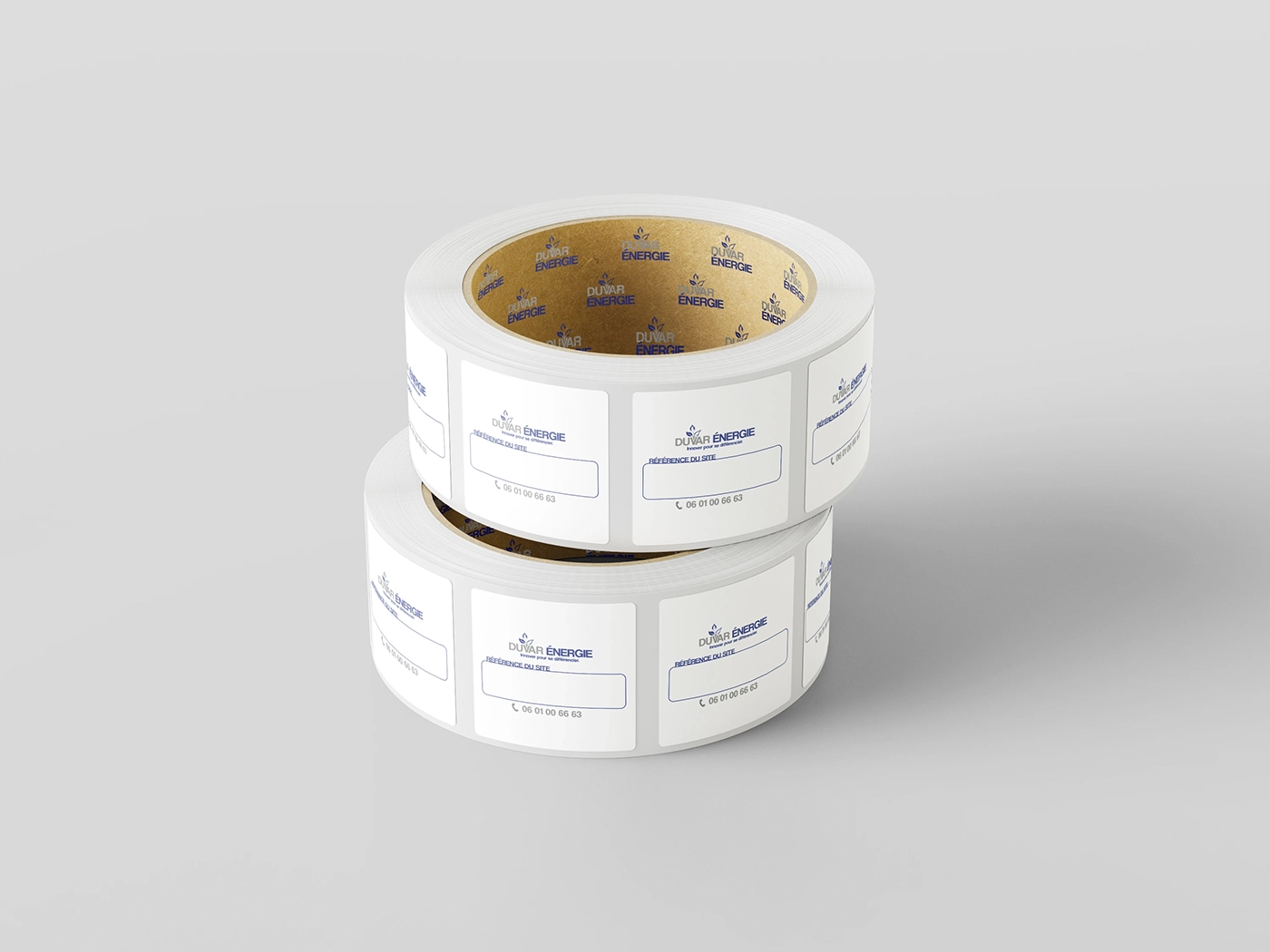 Mockup stickers autocollants